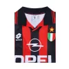 AC Milan Home Retro Soccer Jersey 1996/97 - acejersey