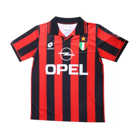 AC Milan Home Retro Soccer Jersey 1996/97 - acejersey