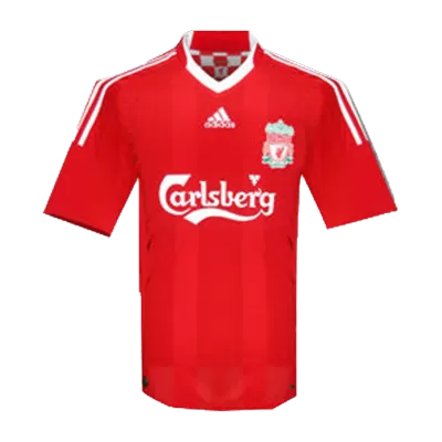 Liverpool Home Retro Soccer Jersey 2008/09 - acejersey