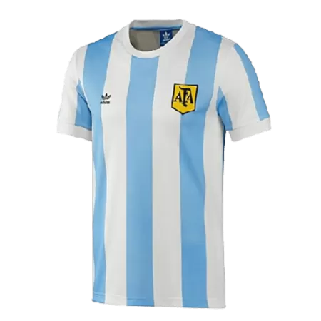 Argentina Home Retro Soccer Jersey 1978 - acejersey