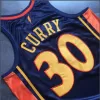 Men's Golden State Warriors Curry #30 Blue Hardwood Classics Jersey 2009/10 - acejersey