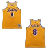 Men's Los Angeles Lakers Bryant #8 Yellow Hardwood Classics Jersey 1996/97 - acejersey