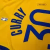 Men's Golden State Warriors Stephen Curry #30 Gold 2020/21 Swingman Jersey - Statement Edition - acejersey