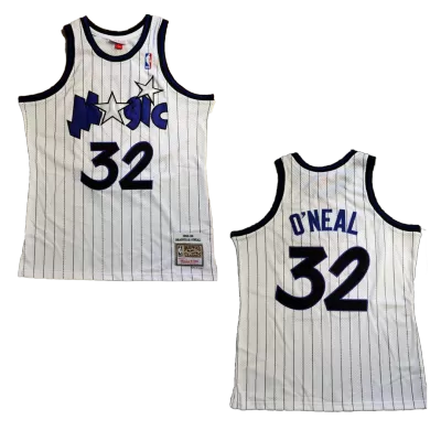 Men's Orlando Magic Neal #32 White Hardwood Classics Jersey 1993/94 - acejersey