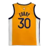 Men's Golden State Warriors Stephen Curry #30 Gold 2020/21 Swingman Jersey - Statement Edition - acejersey