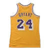 Men's Los Angeles Lakers Bryant #24 Yellow Hardwood Classics Jersey 2007/08 - acejersey