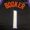 Men's Phoenix Suns Booker #1 Black Swingman Jersey 2021 - City Edition - acejersey