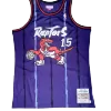 Men's Toronto Raptors Vince Carter #15 Purple Hardwood Classics Jersey 1998/99 - acejersey