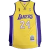 Men's Los Angeles Lakers Bryant #24 Yellow Hardwood Classics Jersey 2008/09 - acejersey