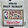 Men's Toronto Raptors McGrady #1 White Hardwood Classics Swingman Jersey 1998/99 - acejersey