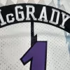 Men's Toronto Raptors McGrady #1 White Hardwood Classics Swingman Jersey 1998/99 - acejersey