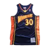 Men's Golden State Warriors Curry #30 Blue Hardwood Classics Jersey 2009/10 - acejersey