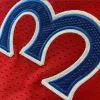 Men's Philadelphia 76ers Iverson #3 Red Hardwood Classics Jersey 1996/97 - acejersey