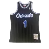 Men's Orlando Magic Hardaway #1 Black Hardwood Classics Jersey 1994/95 - acejersey