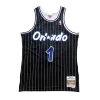 Men's Orlando Magic Tracy McGrady #1 Black Hardwood Classics Jersey 2003/04 - acejersey