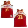 Men's Chicago Bulls Wilkins #21 Red Hardwood Classics Jersey 1986/87 - acejersey