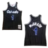 Men's Orlando Magic Tracy McGrady #1 Black Hardwood Classics Jersey 2003/04 - acejersey