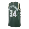 Men's Milwaukee Bucks Antetokounmpo #34 Green Swingman Jersey - acejersey