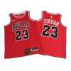 Men's Chicago Bulls Jordan #23 Red Swingman Jersey - acejersey