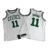 Men's Boston Celtics Kyrie Irving #11 White Swingman Jersey - Association Edition - acejersey