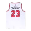 Men's Chicago Bulls Jordan #23 White Swingman Jersey - Association Edition - acejersey