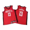 Men's Houston Rockets James Harden #13 Red Swingman Jersey 2019/20 - Icon Edition - acejersey