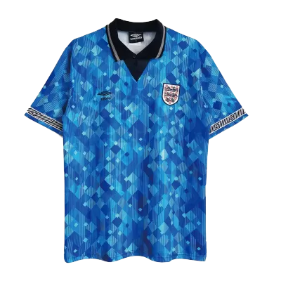 England Away Retro Soccer Jersey 1990 - acejersey