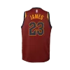 Men's Cleveland Cavaliers Lebron James #23 Wine Swingman Jersey - Icon Edition - acejersey