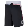 Men's Los Angeles Clippers Black Basketball Shorts 2020/21 - City Edition - acejersey