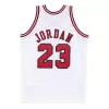 Men's Chicago Bulls Michael Jordan #23 White Hardwood Classics Jersey 1997/98 - acejersey