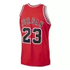 Men's Chicago Bulls Michael Jordan #23 Red Hardwood Classics Jersey 1997/98 - acejersey