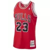 Men's Chicago Bulls Michael Jordan #23 Red Hardwood Classics Jersey 1997/98 - acejersey