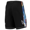 Men's Brooklyn Nets Black Basketball Shorts 2020/21 - City Edition - acejersey