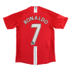 Manchester United Home Retro Soccer Jersey RONALDO #7 2007/08 - acejersey
