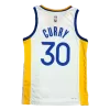 Men's Golden State Warriors Stephen Curry #30 White Diamond Swingman Jersey - Association Edition - acejersey