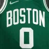 Men's Boston Celtics Jayson Tatum #0 Green 2021 Diamond Jersey - Icon Edition - acejersey