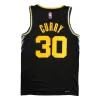 Men's Golden State Warriors Stephen Curry #30 Black 2021/22 Diamond Swingman Jersey - City Edition - acejersey