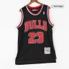 Men's Chicago Bulls Michael Jordan #23 Black Hardwood Classics Jersey 1997/98 - acejersey