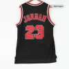 Men's Chicago Bulls Michael Jordan #23 Black Hardwood Classics Jersey 1997/98 - acejersey