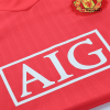 Manchester United Home Retro Soccer Jersey 2007/08 - acejersey