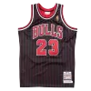 Men's Chicago Bulls Michael Jordan #23 Black Hardwood Classics Swingman Jersey 1996/97 - acejersey