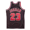 Men's Chicago Bulls Michael Jordan #23 Black Hardwood Classics Swingman Jersey 1996/97 - acejersey