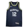 Men's Memphis Grizzlies Ja Morant #12 Black 2021/22 Diamond  Swingman Jersey - City Edition - acejersey