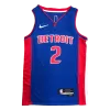 Men's Detroit Pistons Cade Cunningham #2 Blue 2021/22 Swingman Jersey - Icon Edition - acejersey