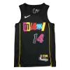 Men's Miami Heat Tyler Herro #14 Black Swingman Jersey 2021/22 - City Edition - acejersey