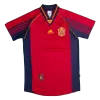 Spain Home Retro Soccer Jersey 1998 - acejersey