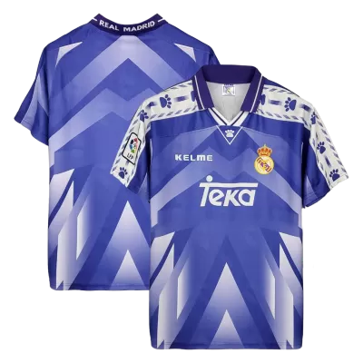 Real Madrid Away Retro Soccer Jersey 1996/97 - acejersey