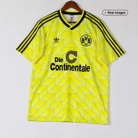 Borussia Dortmund Home Retro Soccer Jersey 1988 - acejersey