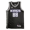 Men's Sacramento Kings Neemias Queta #88 Black Swingman Jersey 2021/22 - City Edition - acejersey