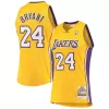 Men's Los Angeles Lakers Bryant #24 Yellow Hardwood Classics Jersey 2008/09 - acejersey